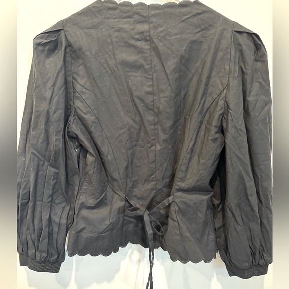 REFORMATION Eliana top- size 4 black - Picture 9 of 13